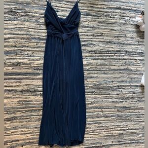 Astr Deep Blue Maxi Romper